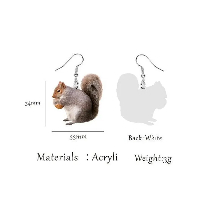AliExpress Earrings Acrylic Cow EarringsRealistic Holstein and Highland
