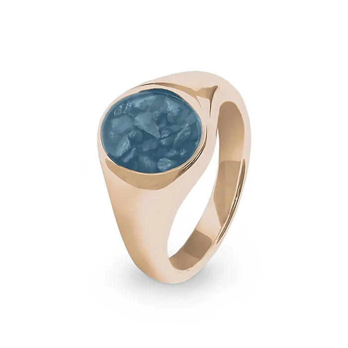 EverWith Rings EverWith Unisex Shield Memorial Ashes Ring