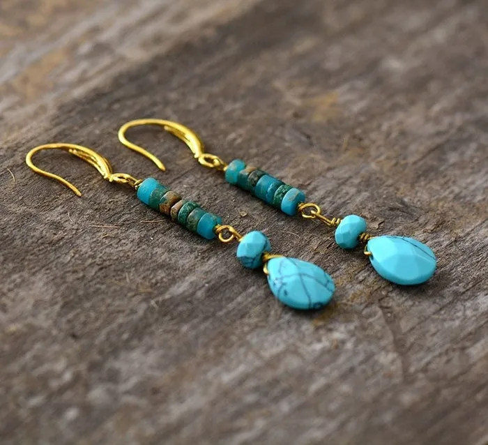 Earrings My Zen Temple BohemianTeardrop Earrings