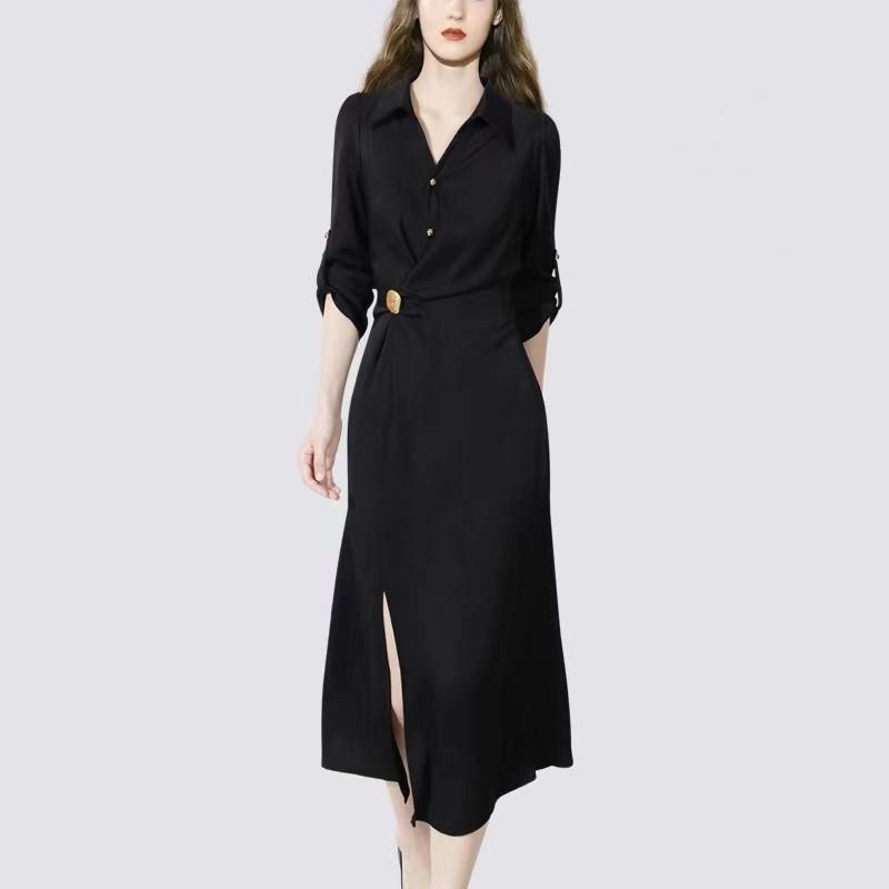 Asymmetric Shirt Dress | Womens Dresses Clothing Dresses