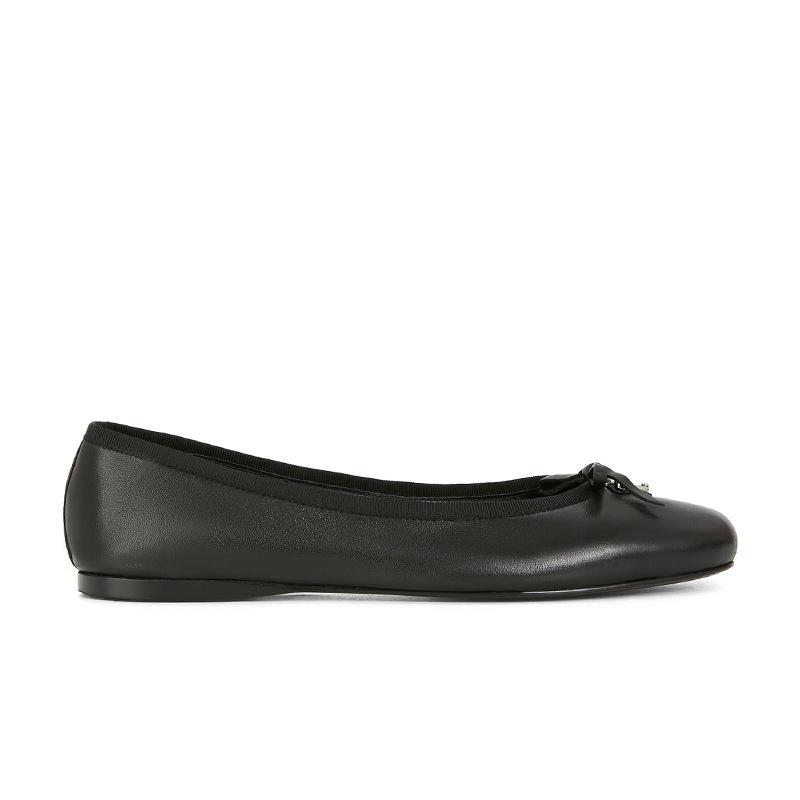 Camilla Leather Ballet Flats | Womens Laced Shoes Laced Shoes Laced Shoes