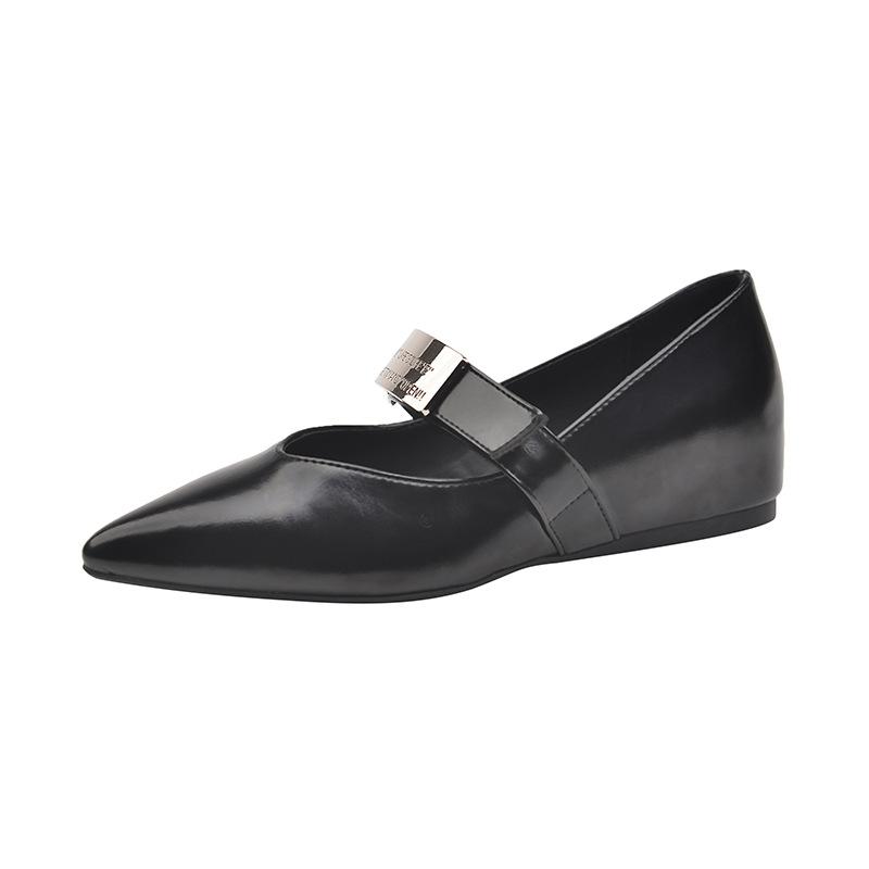 Claudia Leather Ballet Flats | Womens Laced Shoes Laced Shoes Laced Shoes