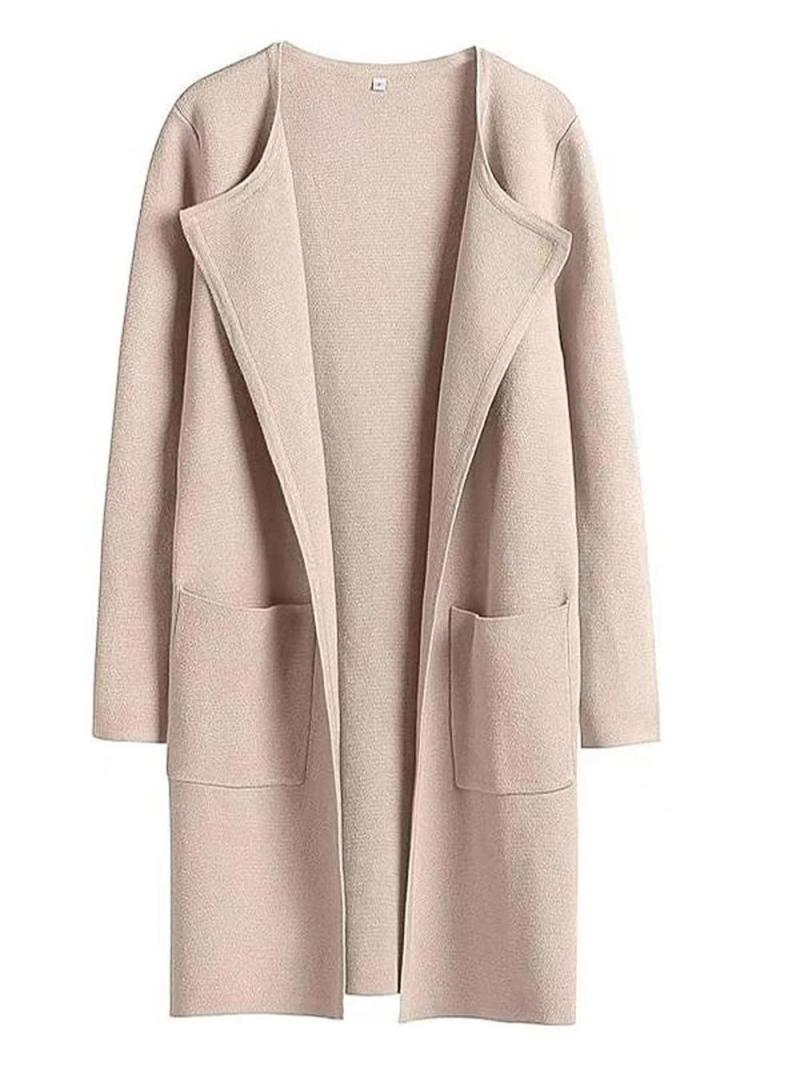 Crewneck Long-sleeved Coat | Womens Coats & Jackets Clothing Coats & Jackets