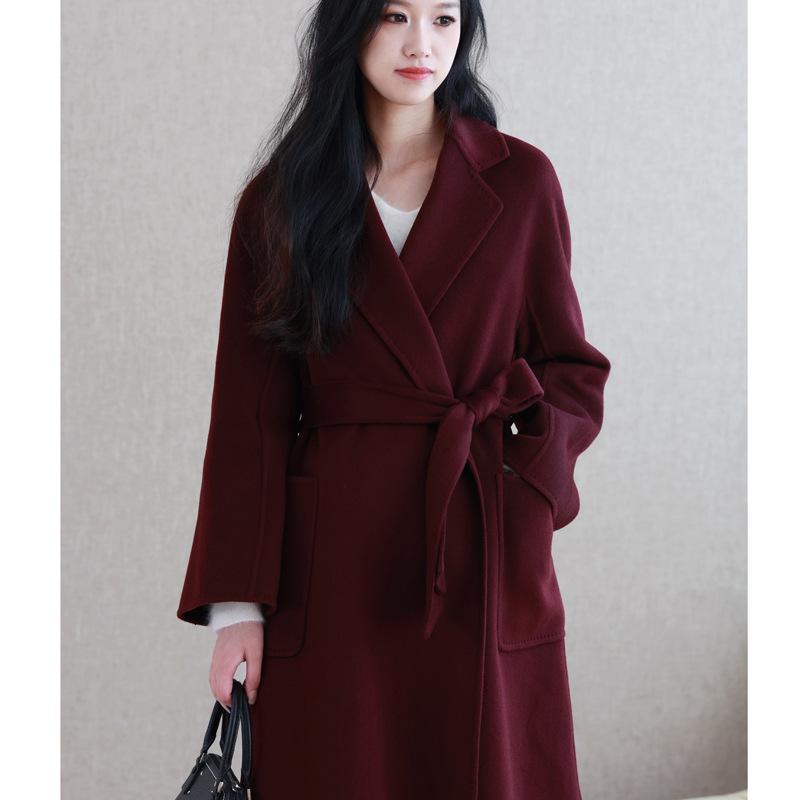 Dark Wool Blend Jene Coat | Womens Coats & Jackets Clothing Coats & Jackets