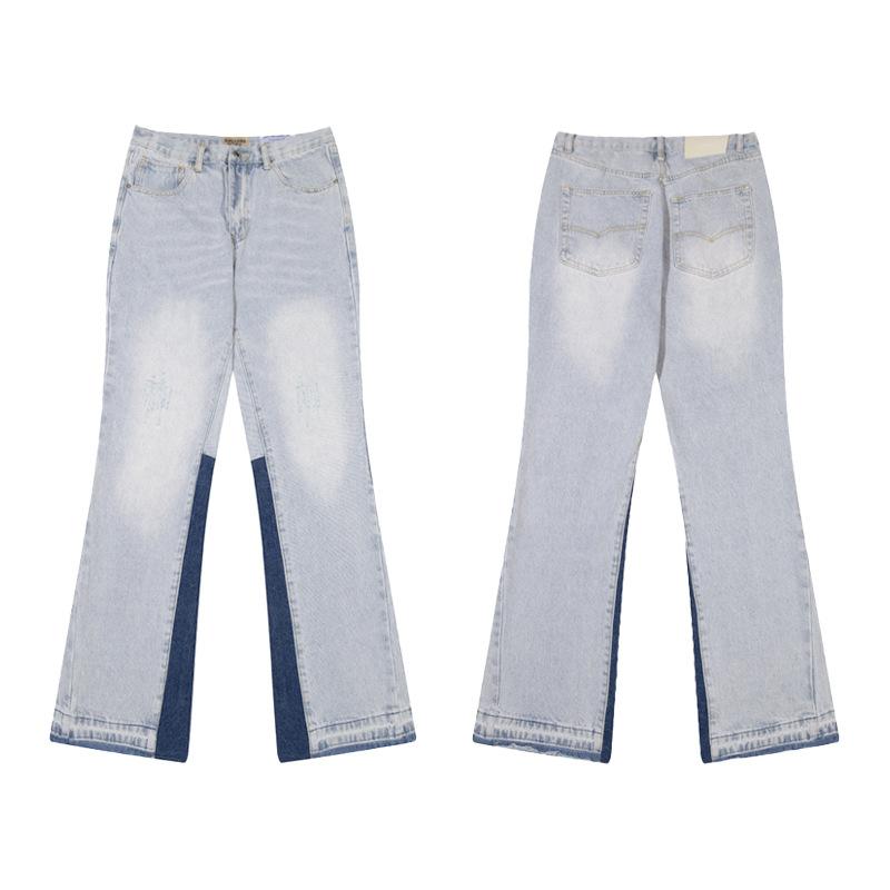 Flared Patchwork Jeans | Womens Jeans Clothing Jeans