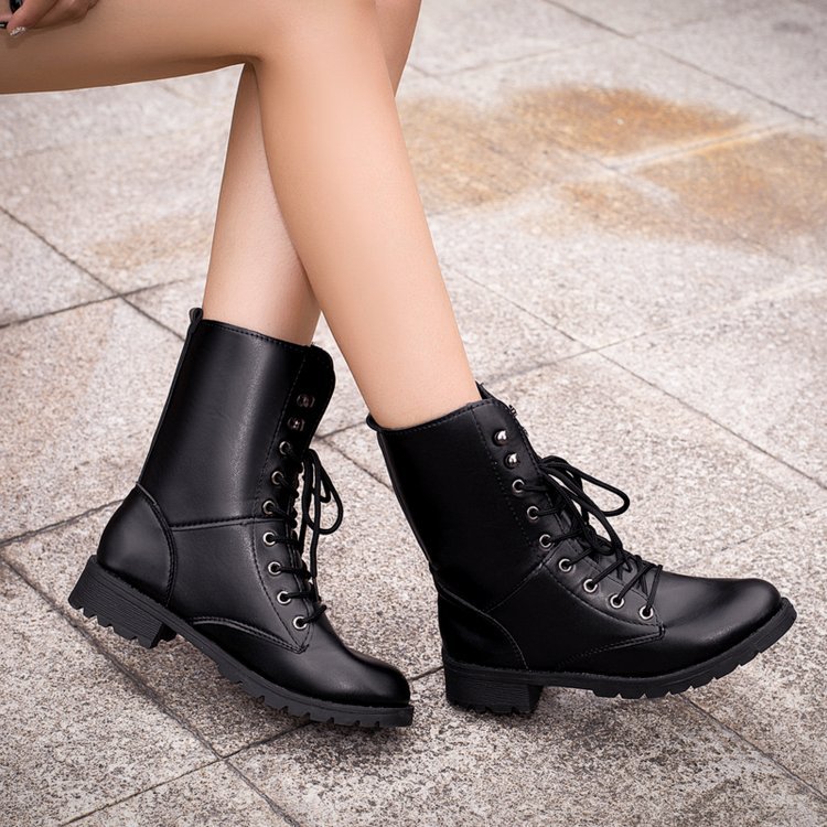 Gigi Lace-up Leather Ankle Boots | Womens Boots Boots Boots