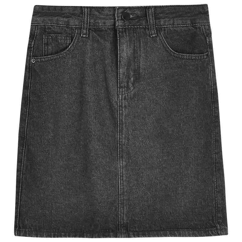 Graphite Denim Skirt | Womens Skirts Clothing Skirts