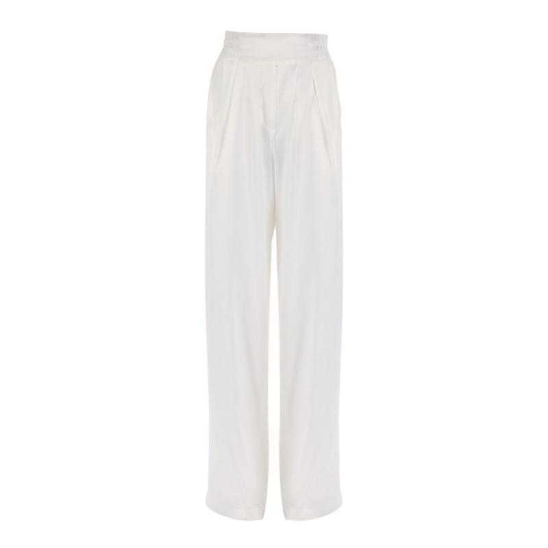 High Waist Chiffon Trousers | Womens Pants & Shorts Clothing Pants & Shorts