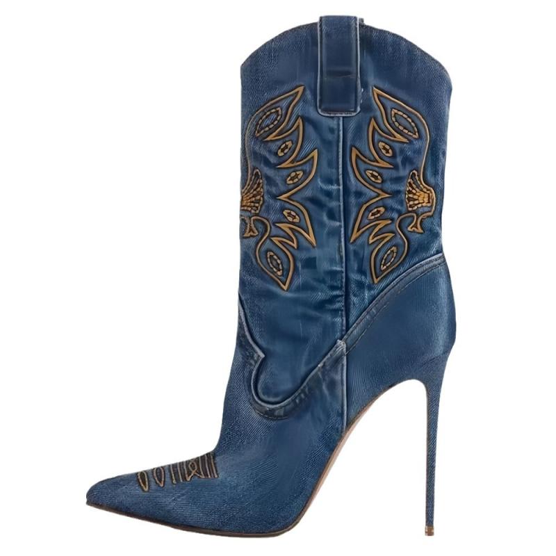 Kate Botta Alta Loubijeans 100 Toile Denim | Womens Boots Boots