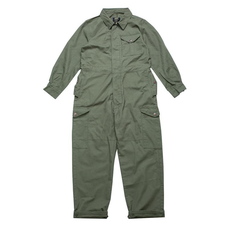 Khaki Cotton Blend Rabbia Jumpsuit | Womens Jumpsuits Clothing Jumpsuits