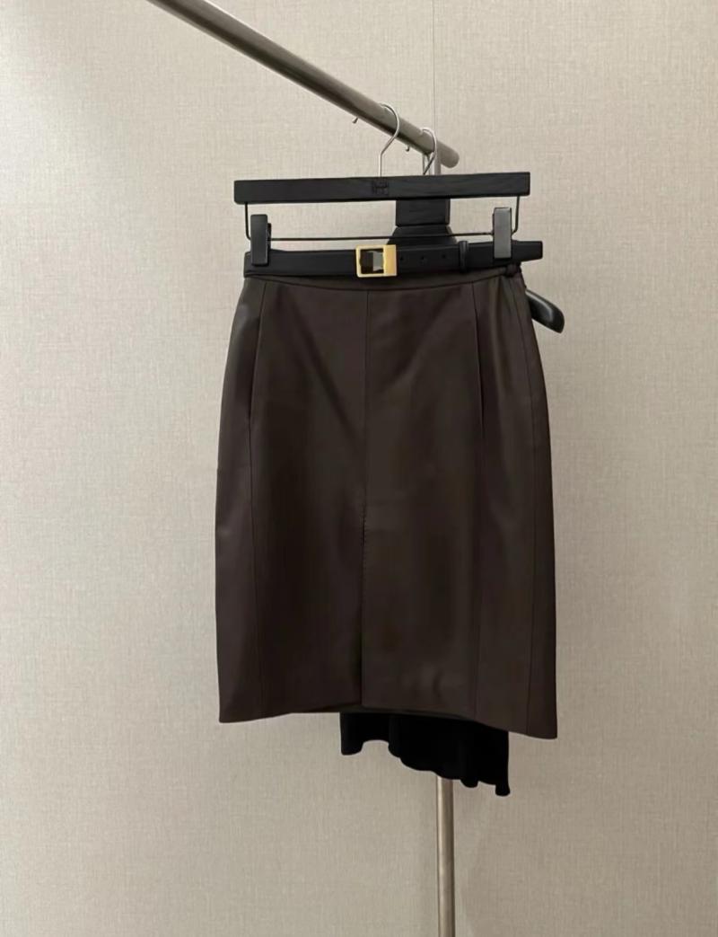 Khaki Twill Skirt | Womens Skirts Clothing Skirts