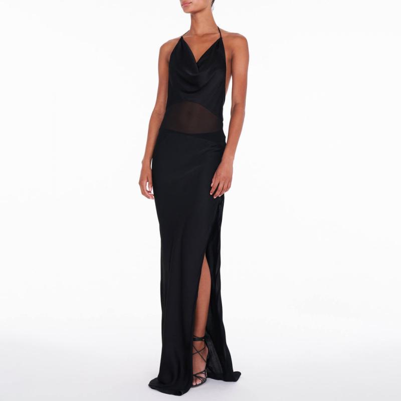 La Robe Spallina Spaghetti-strap Evening Dress | Womens Dresses Clothing Dresses