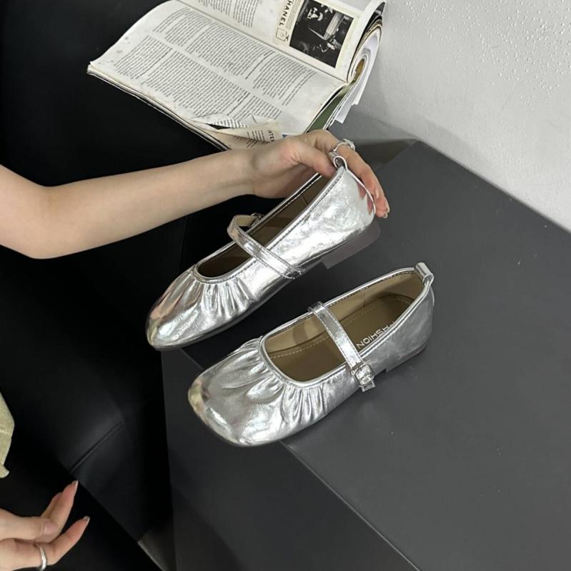 Leather Ballet Shoes | Womens High-Heeled Shoes High-Heeled Shoes High-Heeled Shoes