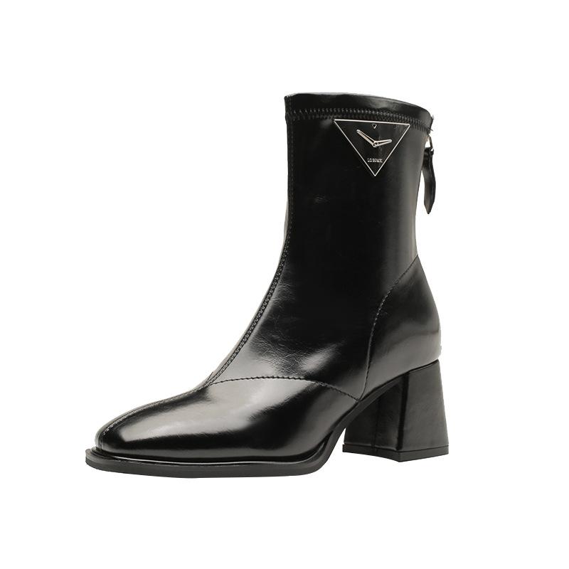 Logo Leather Ankle Boots | Womens Boots Boots Boots