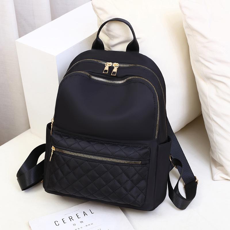 Logo Plaque Zipped Backpack | Womens Backpacks Backpacks Backpacks