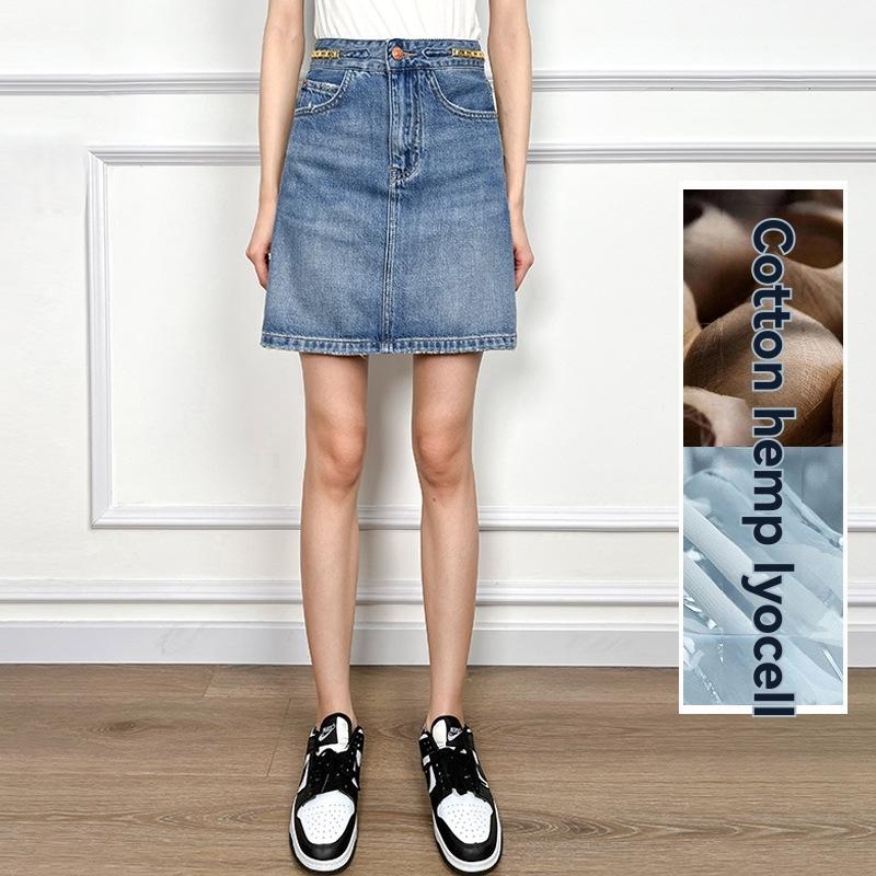 medusa ’95’ Denim Skirt | Womens Skirts Clothing Skirts