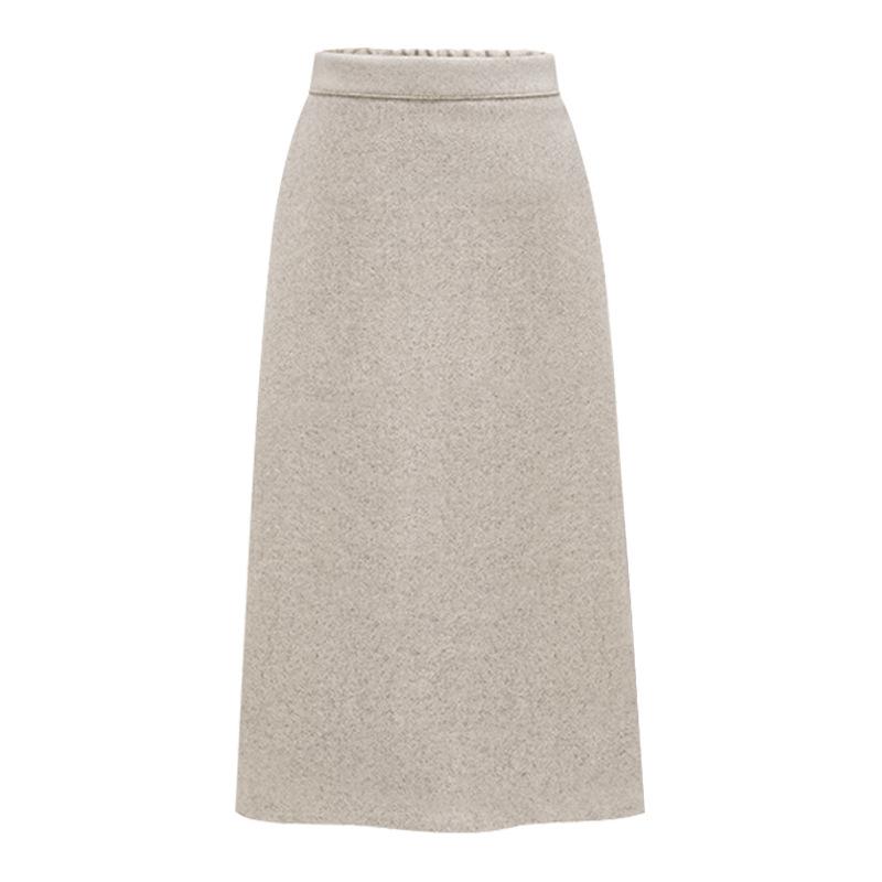 Midi A-Skirt In Cashmere Woman | Womens Skirts Clothing Skirts