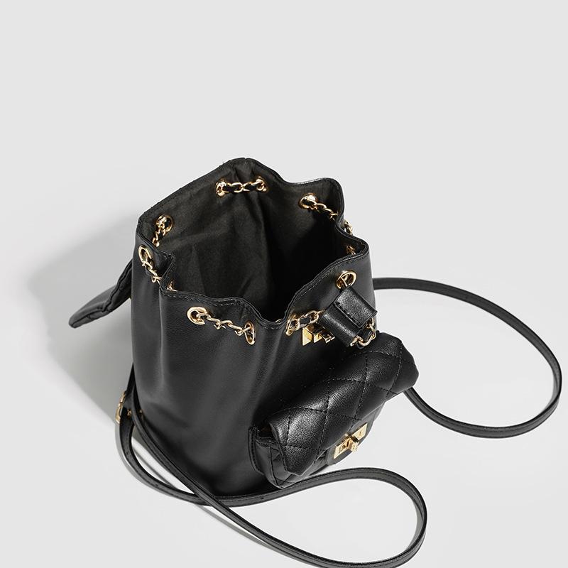 Mini Vlogo Signature Bucket Bag In Nappa Leather | Womens Totes Bags Totes