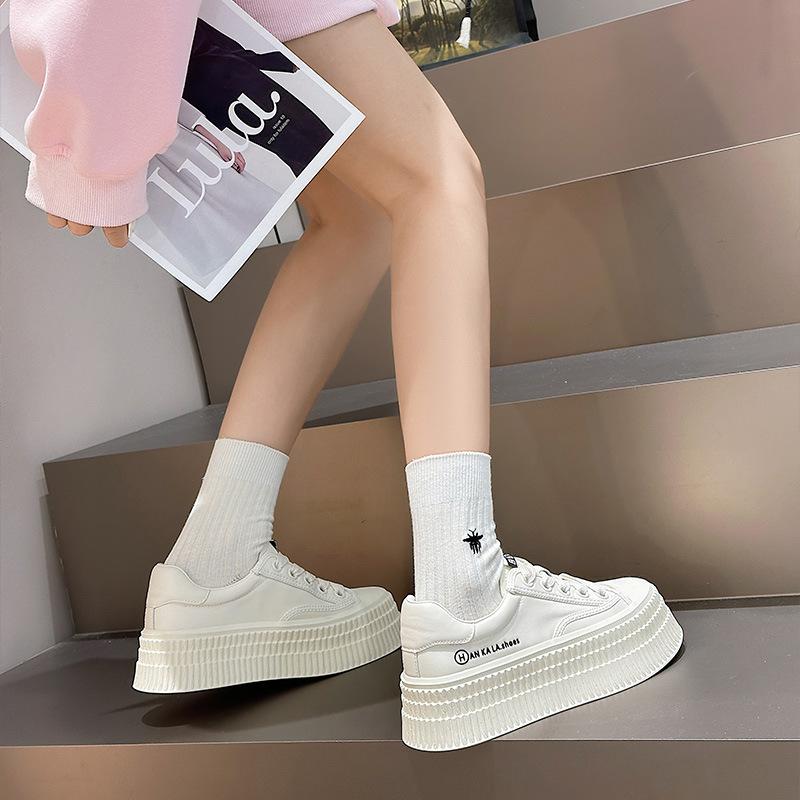 Nama Sneakers In Leather | Womens Wedges Shoes Wedges