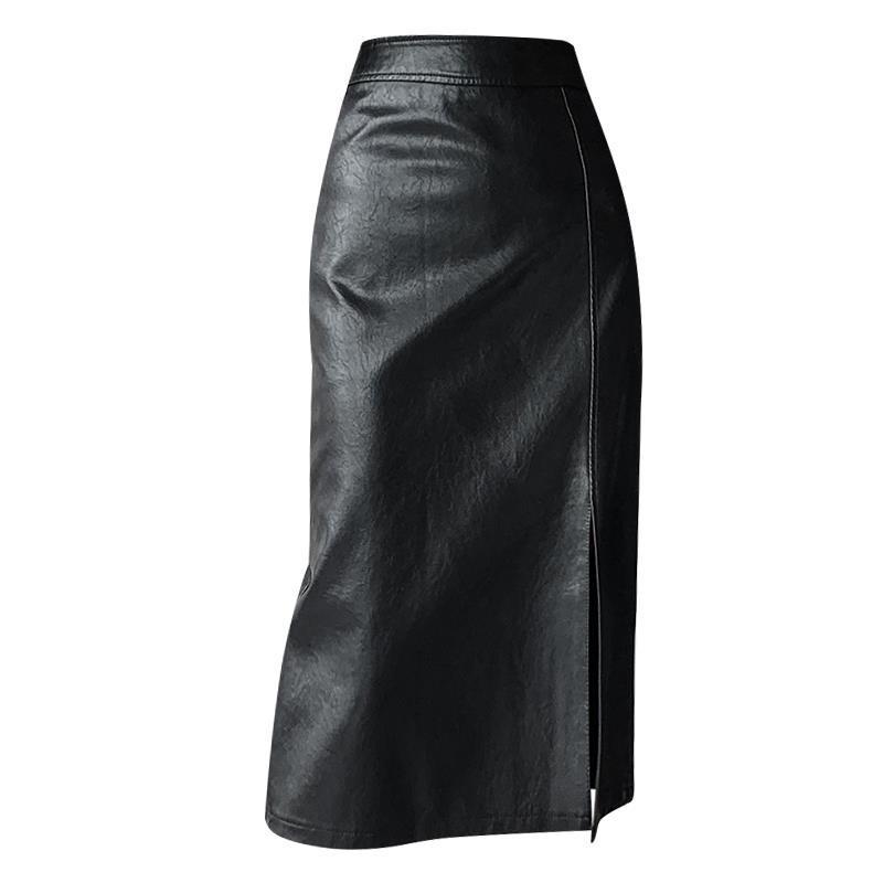 Nappa Leather Midi Skirt | Womens Skirts Clothing Skirts