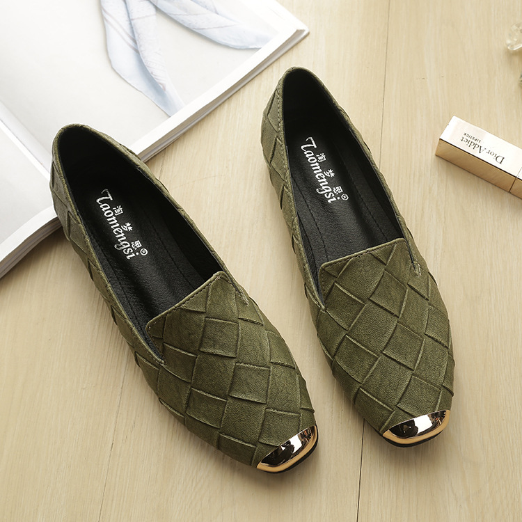 Olive Green Suede Atomic Ballerinas | Womens Flat shoes Flat shoes Flat shoes