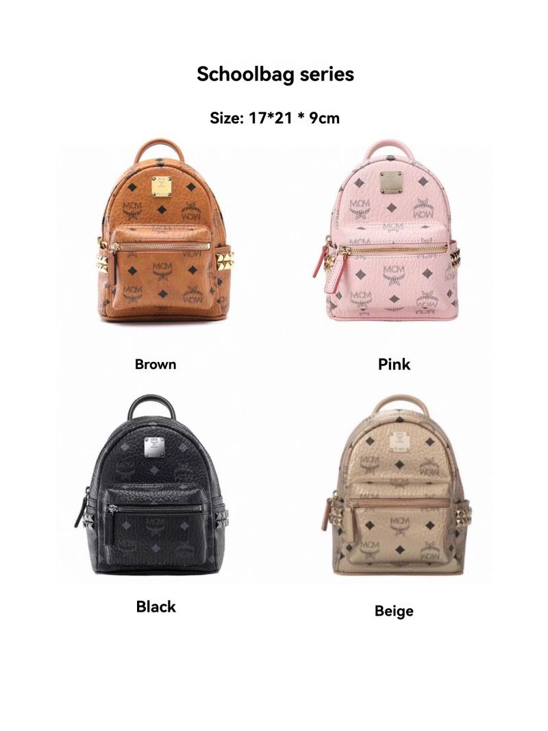 Printed Leather Handbag | Womens Backpacks Backpacks Backpacks