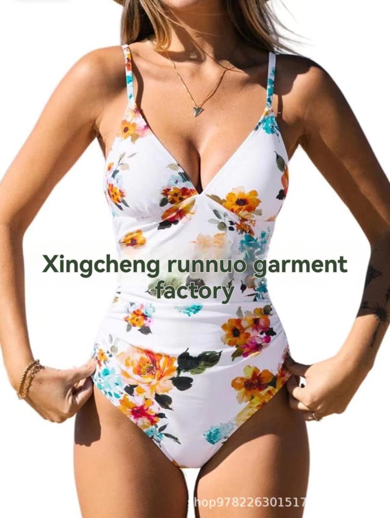 Printed One-piece Swimsuit | Womens Swimwear Clothing Swimwear