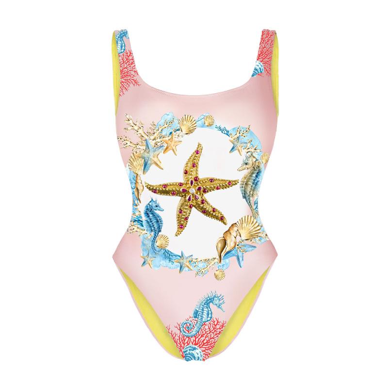 Swim One-piece Corals Print | Womens Swimwear Clothing Swimwear