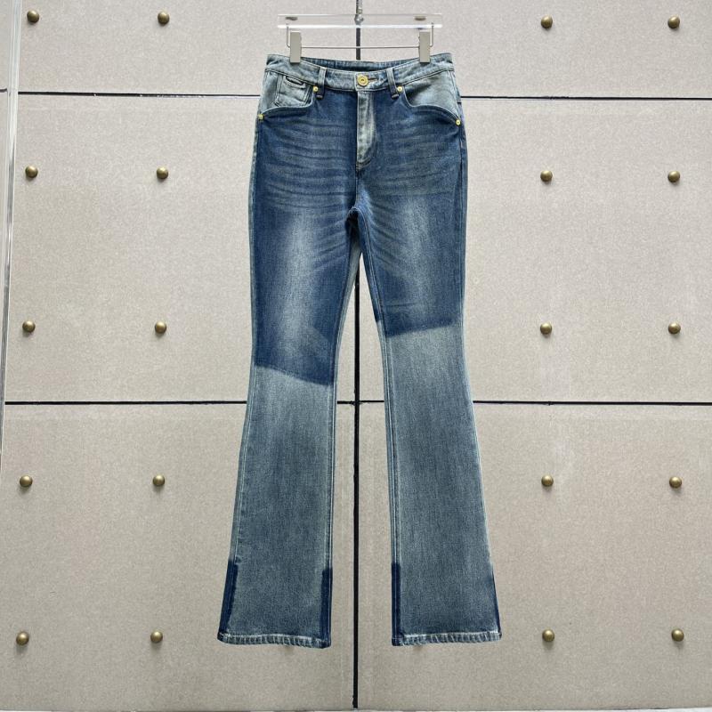 Two-tone Denim Jeans | Womens Jeans Clothing Jeans