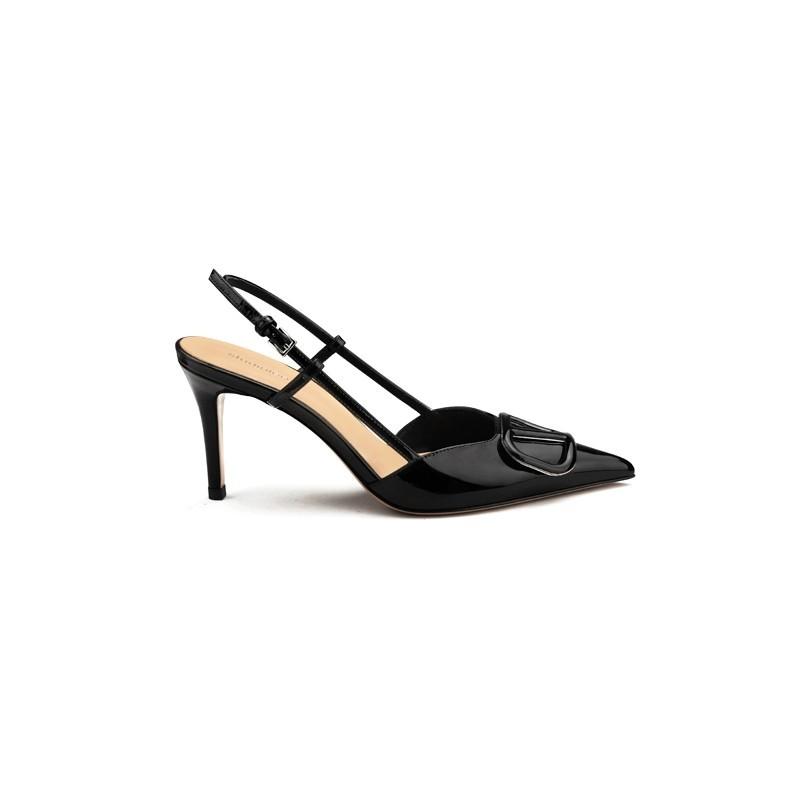 v Logo Signature’ Slingback | Womens High-Heeled Shoes High-Heeled Shoes High-Heeled Shoes